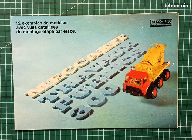Meccano Meccakit Travaux Publics 300 - Boîte Vintage Incomplète Pour Pièces