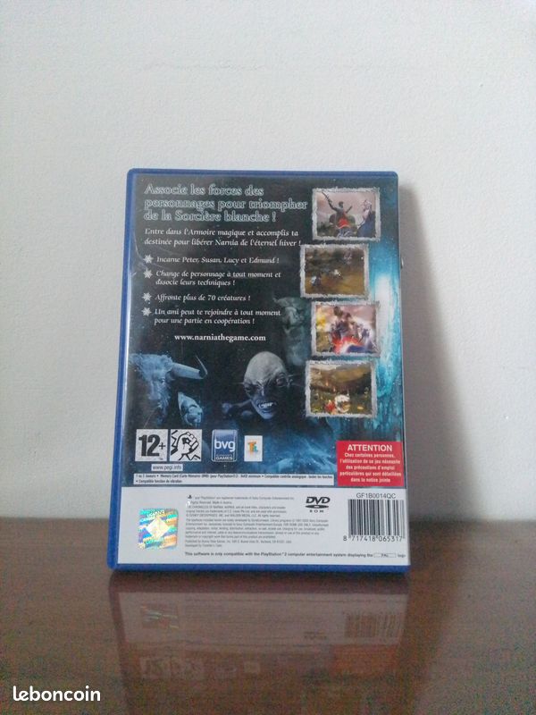 Jeu PS2 Le Monde de Narnia Chapitre 1 (image 2)