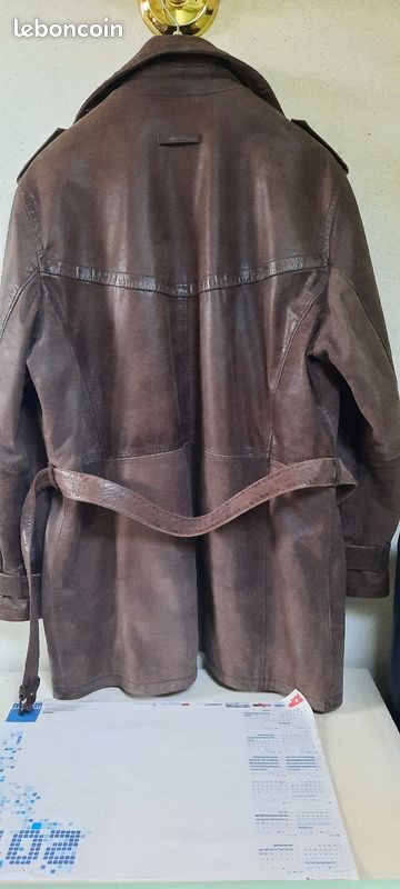 Veste en cuir homme (image 2)