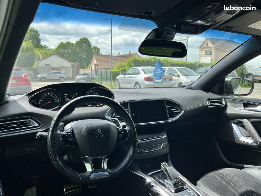 PEUGEOT 308 GT LINE 1.2i 12V S&S - 130 - BV EAT8 II BERLINE - GARANTIE 6/12 MOIS (image 9)