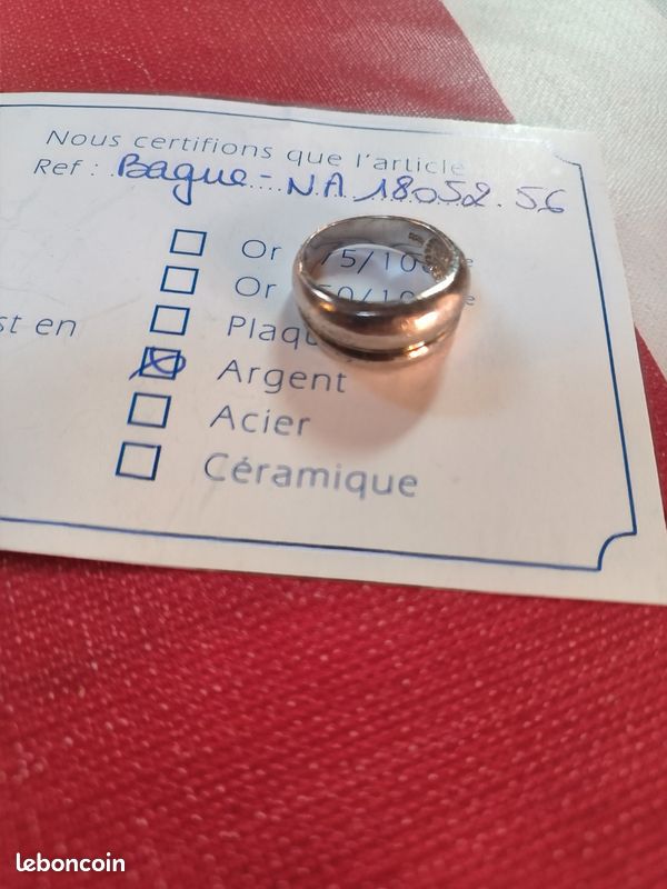 Bague Ancienne Argent Massif 925 – Jonc/anneau Double, Style Créateur