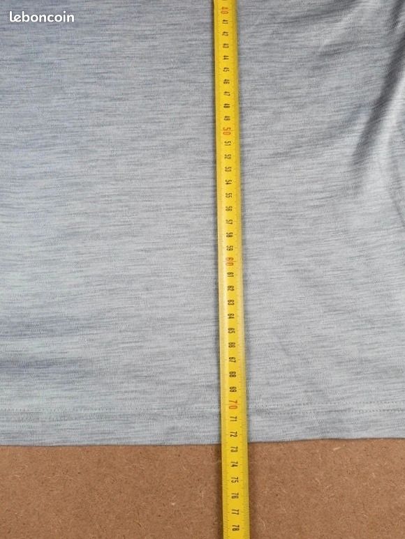 T-shirt de sport Reebok gris taille XL (image 6)