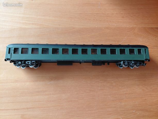Lot RIVAROSSI De 3 Voitures SNCF 2ème Classe – Échelle N – Boîte D'origine - Occasion