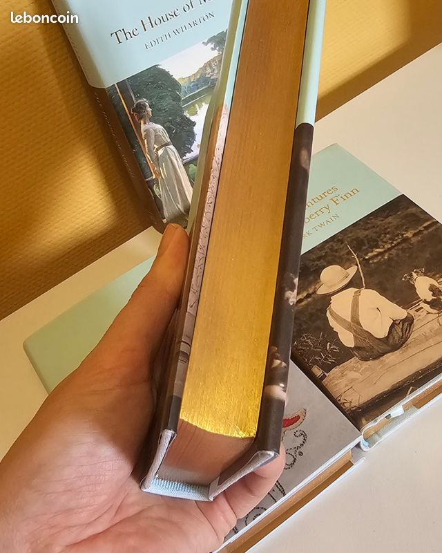 Coffret 4 livres classiques anglais Macmillan – neufs, tranches dorées (image 3)