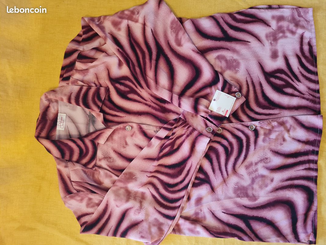 Chemise neuf vintage Philippe Cécile femme T44 (image 6)