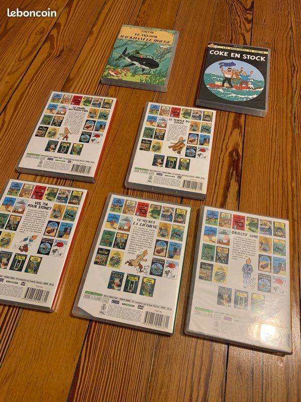 7 DVD les aventures de tintin (image 3)