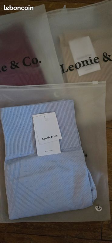 Legging Léonie and co violet clair, taille M (image 1)