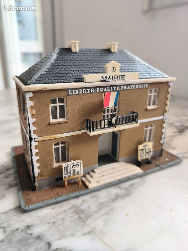Maquette à Monter Jouef - La Mairie - Neuf Jamais Monté, Sans Notice - Réf. 101000 - Pour Modélisme Ferroviaire