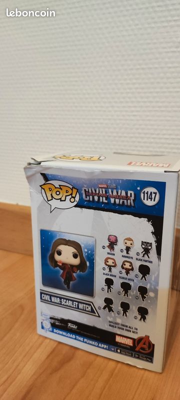 Figurine Funko pop Scarlet Witch (Captain America civil War) 1147 - Collection