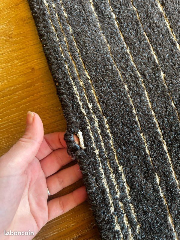 Tapis Habitat laine et soie 170x245 (image 7)
