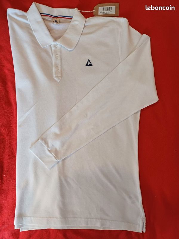 Sportif Polos Le Coq Sportif Vente Privee Polo Manches Longues Le