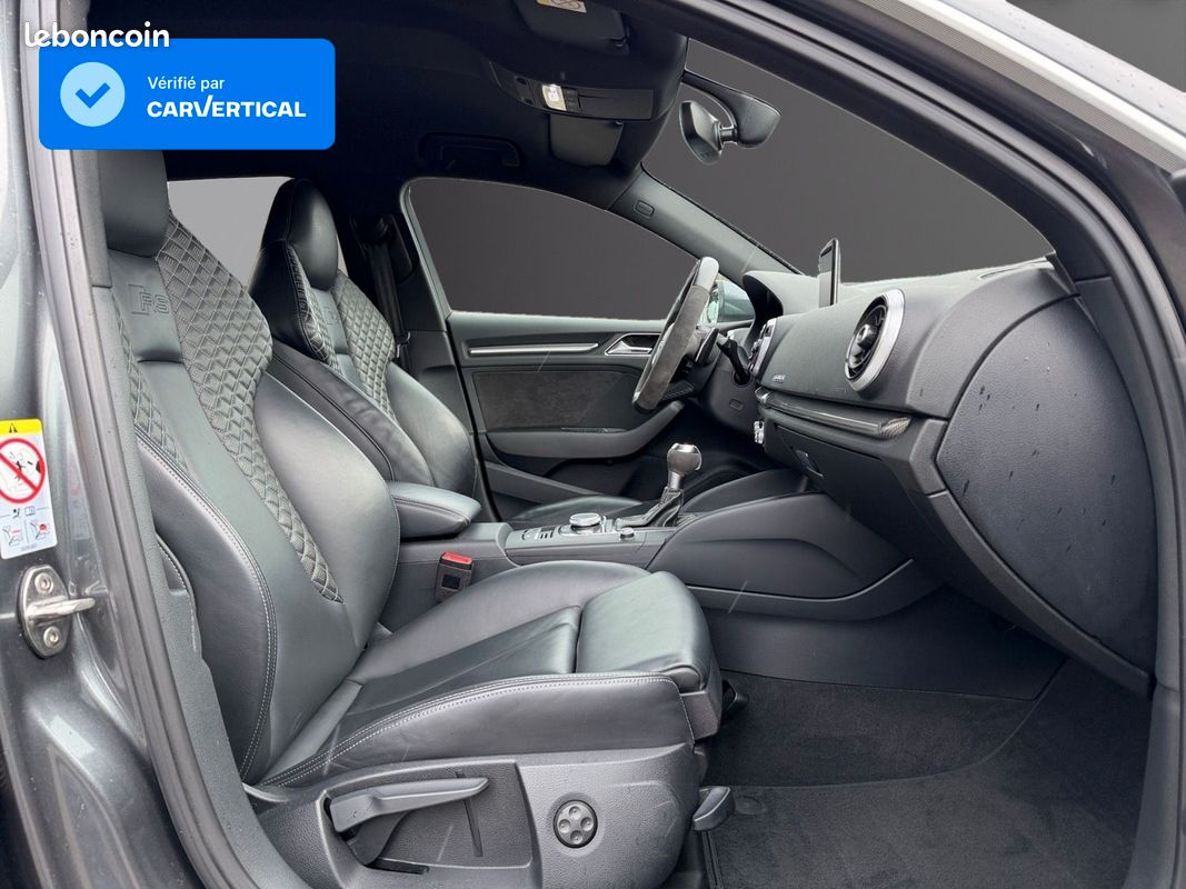 AUDI RS3 SPORTBACK 2.5 TFSI 400 QUATTRO S TRONIC 400Ch Garantie 12 mois (image 4)