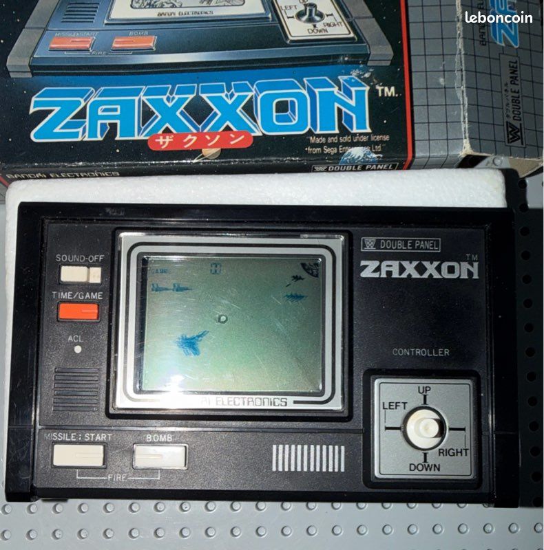 BANDAI ELECTRONICS ZAXXON DOUBLE PANEL MAQUINITA de Segunda mano por 30 EUR en Málaga | Wallapop