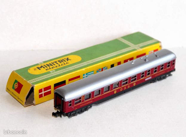 Liliput HO DC : voiture de 2ème classe Aüe de la DB (Gebraucht) in