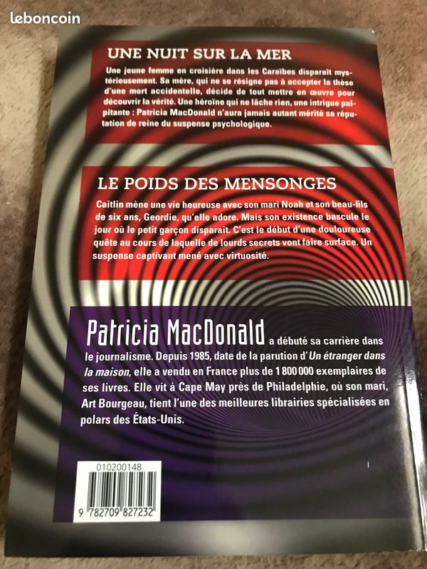 Livre - Une nuit en enfer et le poids du mensonge de Patricia Mac Donald (image 2)