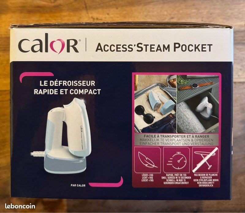 Défroisseur Calor Acces’ Steam Pocket Neuf (image 7)