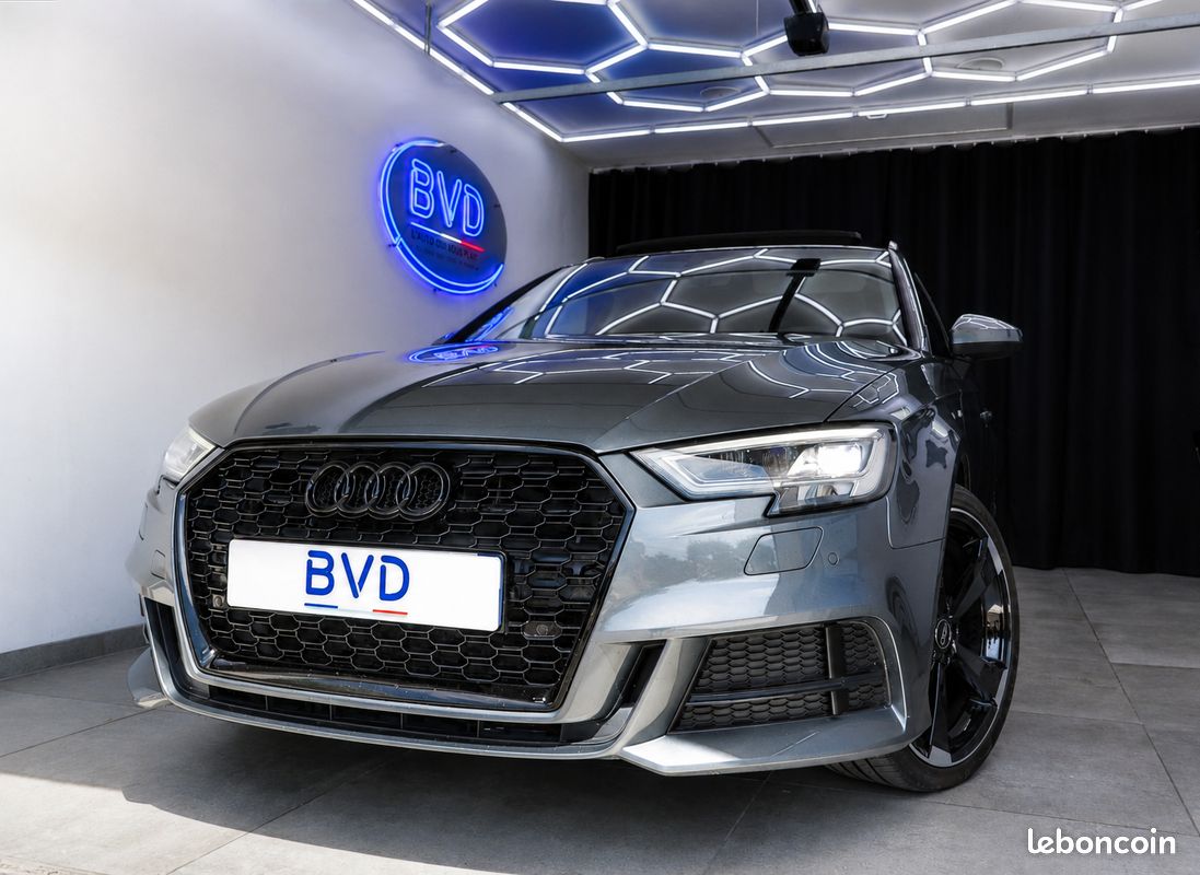 Audi A3 Sportback 1.6 TDI 116ch S line S Tronic + toit ouvrant + sièges chauffants + Bang & Ofulsen (image 1)