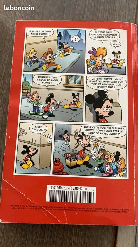 Lot de 2 livres Mickey Parade Géant Disney n° 300 et 267 (image 5)