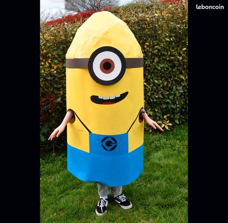 costume de minion bricolage pour tout petit