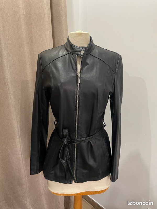 Veste cuir femme (image 1)