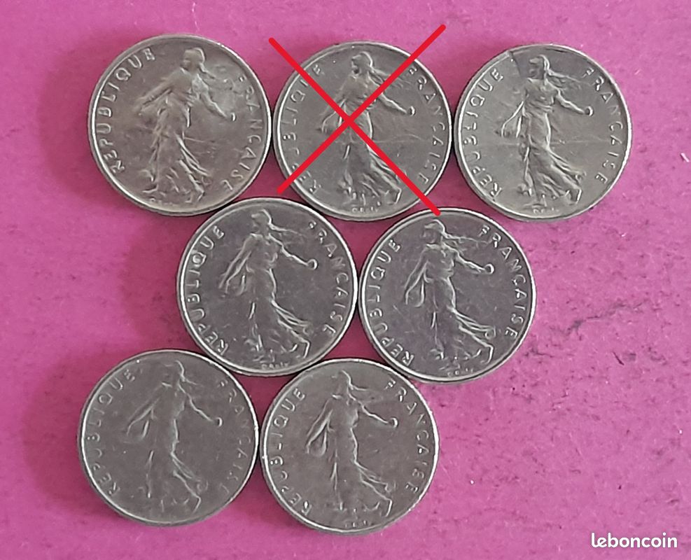 Pièce de 5 francs Semeuse en argent 1960-1969 - La Maison du Collectionneur Pièce de 5 francs Semeuse en argent 1960-1969 - La Maison du Collectionneur