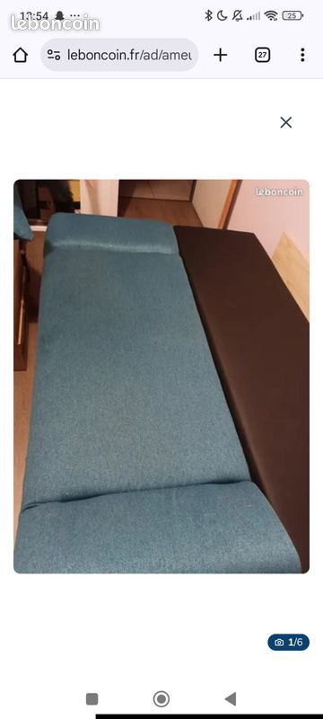 Vend Canapé convertible avec coffre (image 2)
