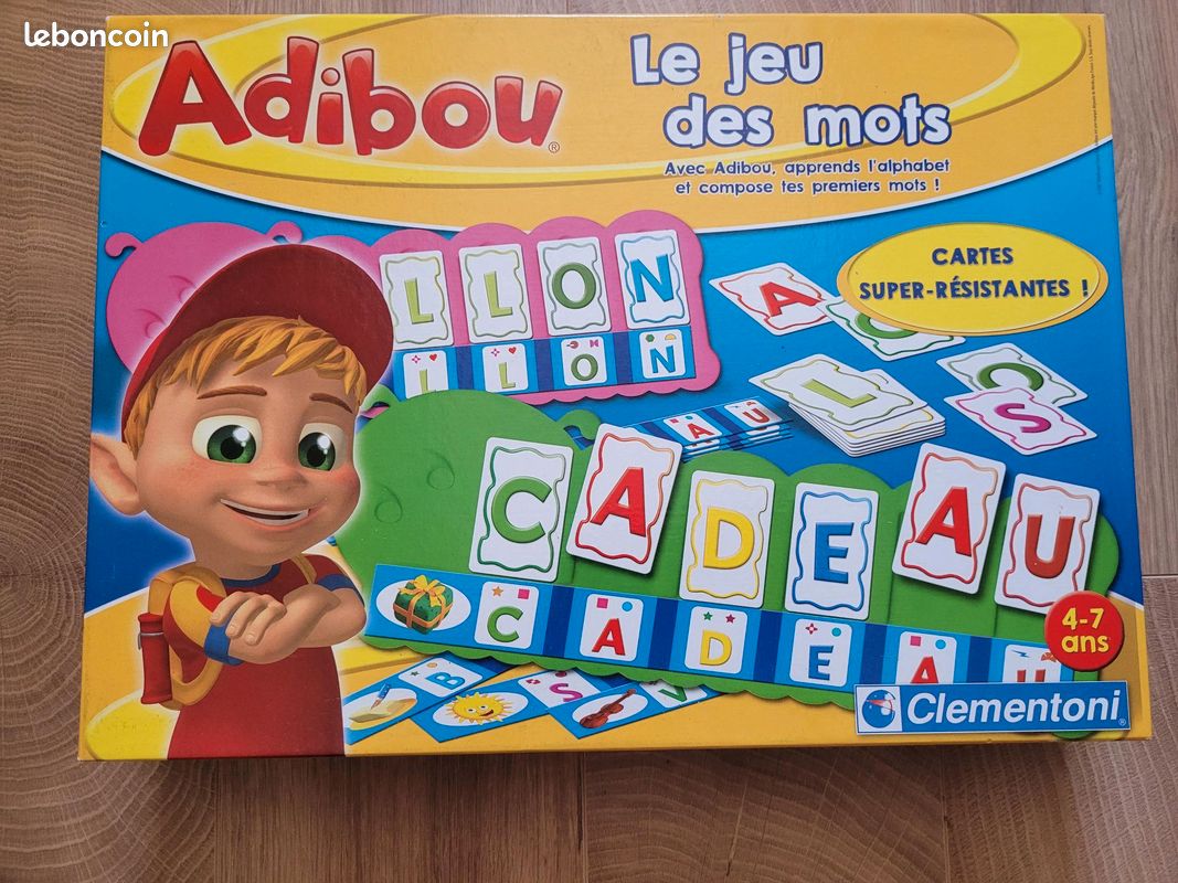 Jeu des mots adibou (image 1)