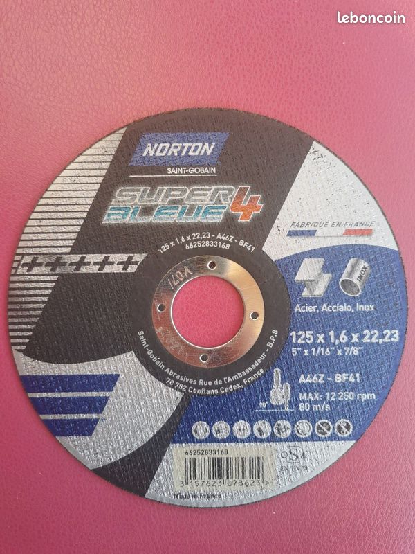 Disque a tronçonner norton (image 2)