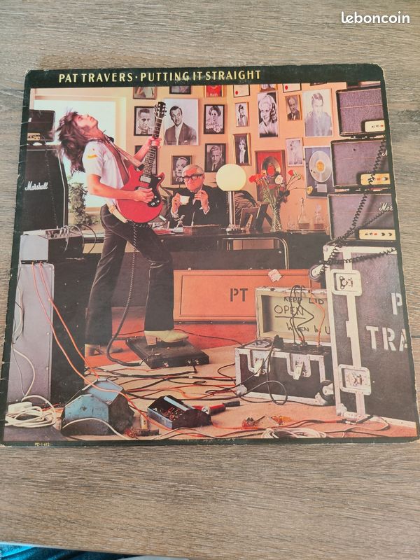 Disque vinyle 33tours de pat travers (image 1)