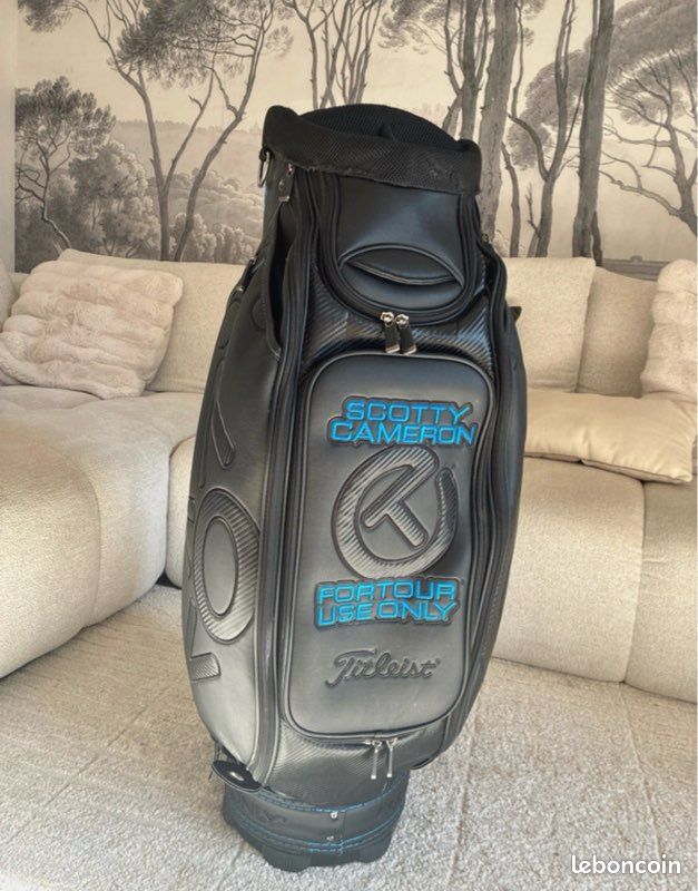 Sac golf trépied titleist édition Scotty Cameron noir - Sport & Plein air
