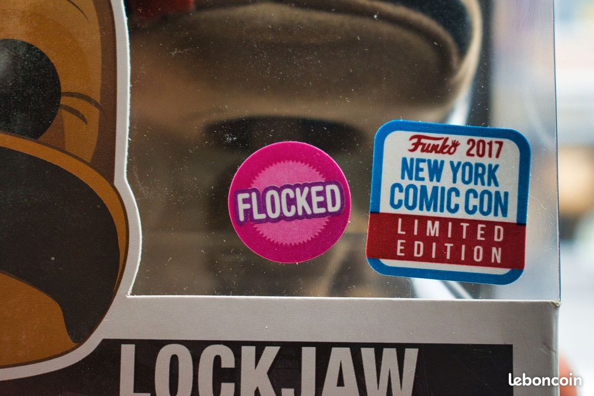 Funko Pop Marvel – Lockjaw #257 – édition exclusive New York Comic 