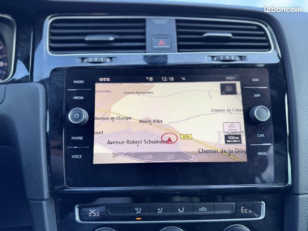 Volkswagen golf gte 204ch - cam - carplay - virtual phase 2 (image 26)