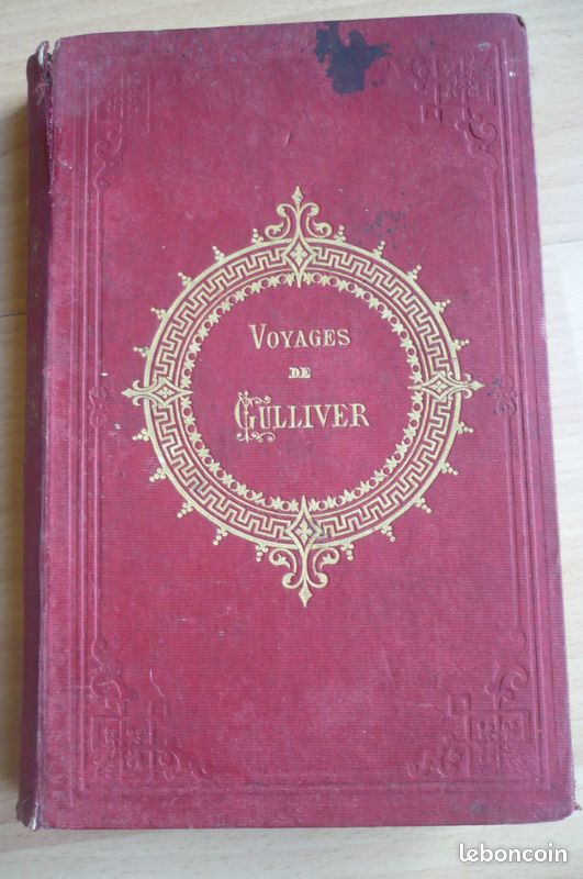 Livre Ancien - Voyages de Gulliver (image 2)