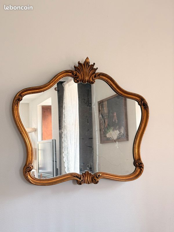 Tenture Murale Miroir Patchwork Multicolore – Fait Main – Style Indien/pakistanais