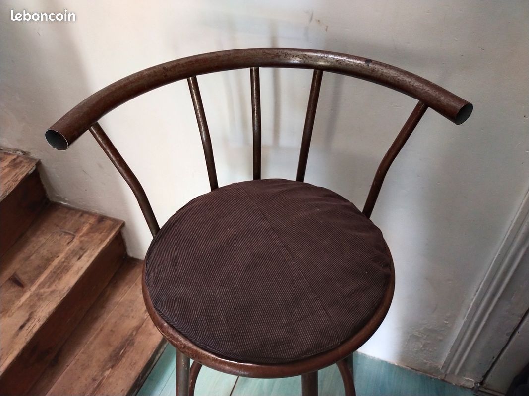 Tabouret de bar, métal, tournant (image 5)