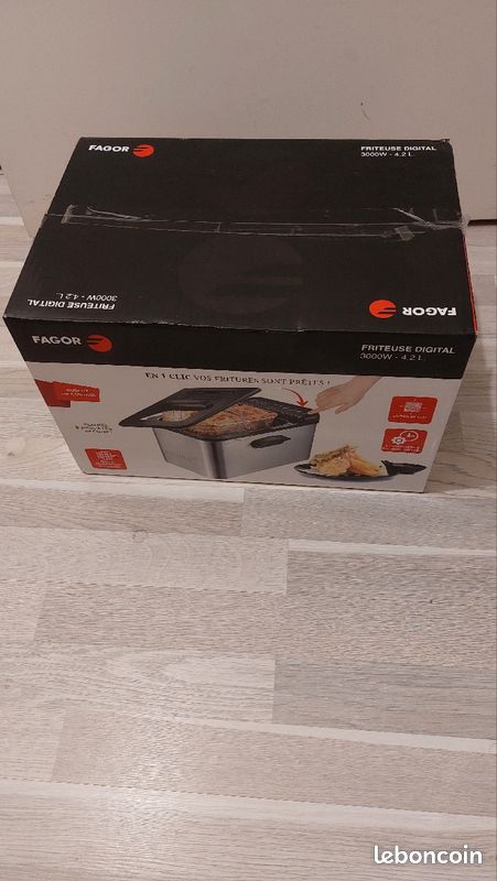 Friteuse digital 3000w_4.2 L marque FAGOR neuf (image 10)