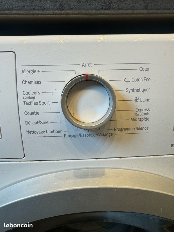 Lave linge Bosh A+++ série 4 EcoSilence (image 6)