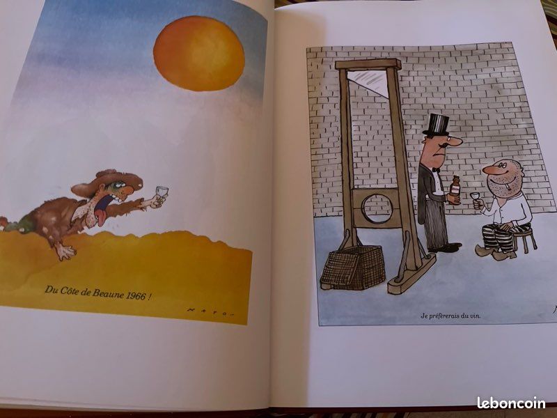 Beau livre dessins et caricatures LE VIN / Livre neuf Éditions Glenat (image 6)