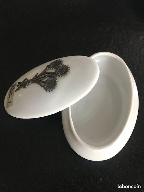 Petite boîte à bijoux céramique & étain (image 3)