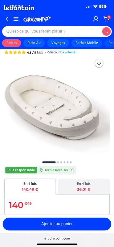Réducteur de lit babymoov (image 2)