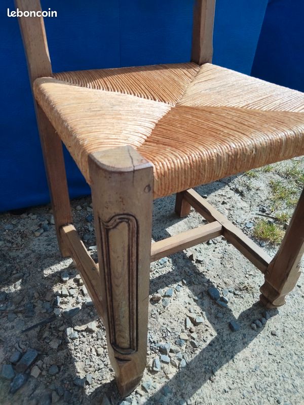 Chaise en paille (image 3)