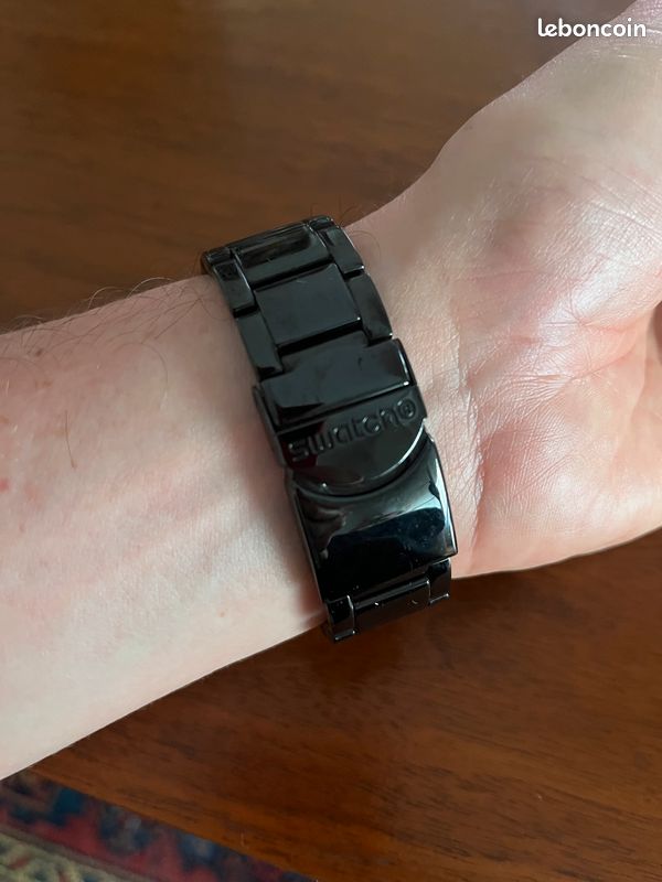 Montre Swatch Irony Noir Intense (image 3)