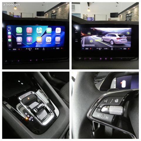 Skoda Octavia IV Combi 2.0 TDI 150 ch Ambition DSG7 - 1°Main - Origine France - Suivi Complet Skoda - 40'860 km - TVA - Apple Carplay - Volant chauffant - Virtual Cockpit (image 15)