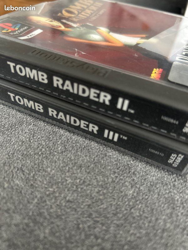 👾 Lot Jeux Ps1 Tomb raider II et III (image 7)