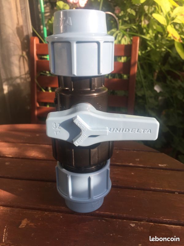 3 pièces Mini vanne à boisseau sphérique 1/2  3/4  filetage à 8/12 16 20 25mm vannes de tuyau d'arrosage Micro tuyau d'irrigation contrôleur de commutateur d'eau-3l4in-25PE vanne