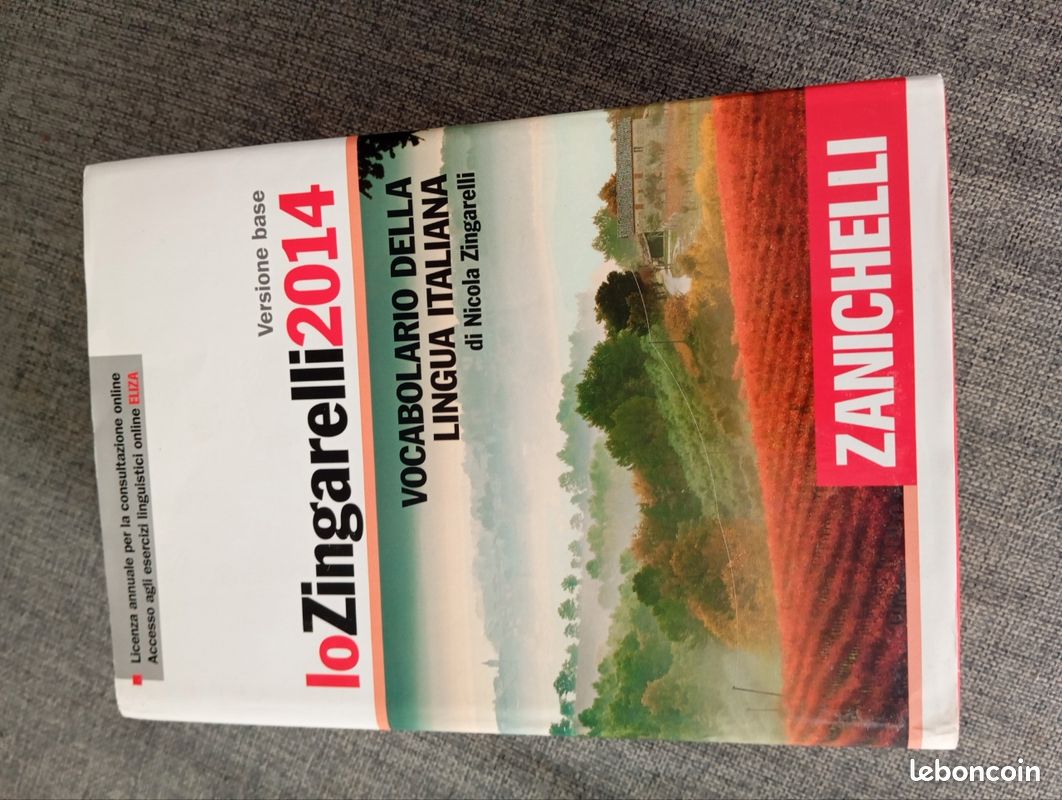 Dictionnaire italien Zingarelli (image 1)