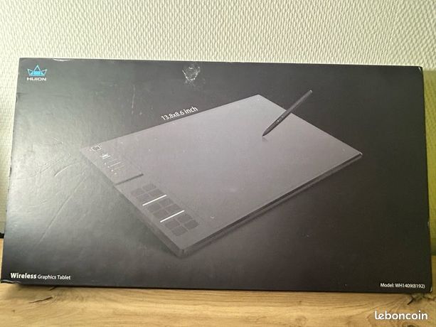 Tablette graphique Huion Inspiroy WH1409 V2 avec Stylet PW500 pas cher