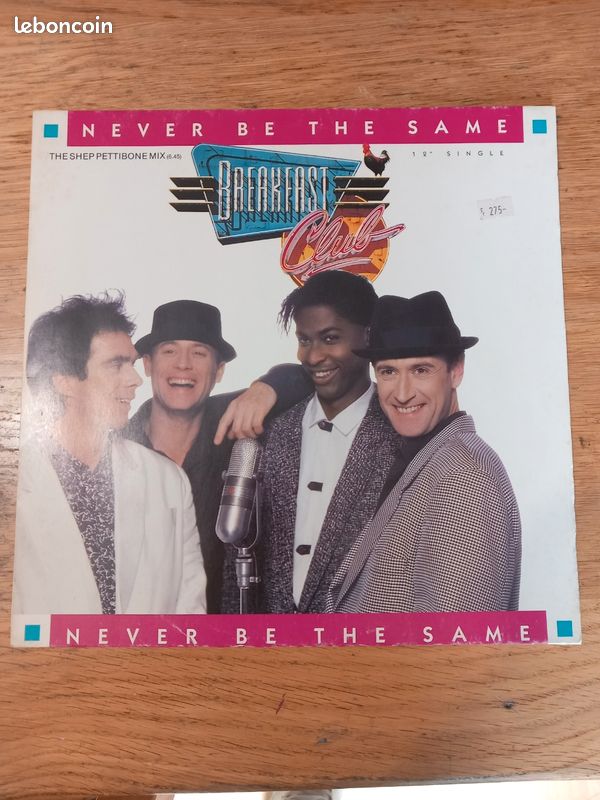 Maxi single vinyle Breakfast club never be the same (image 1)