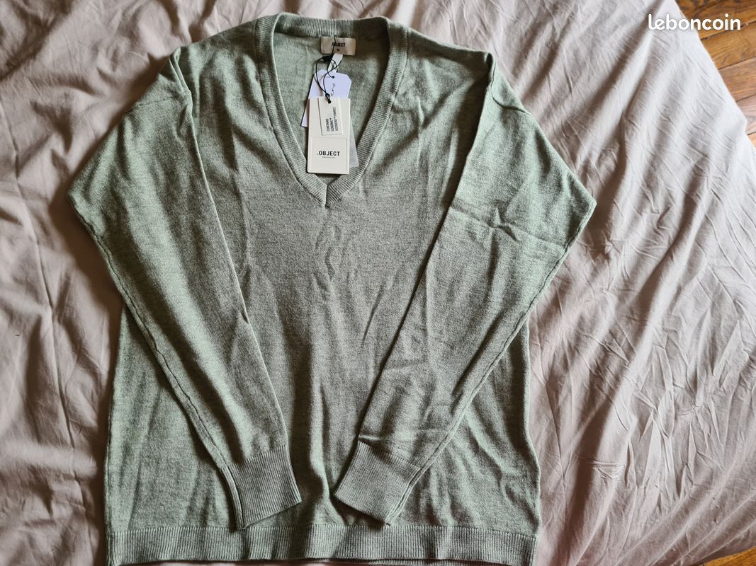 Pull couleur amande XS tout neuf (image 2)