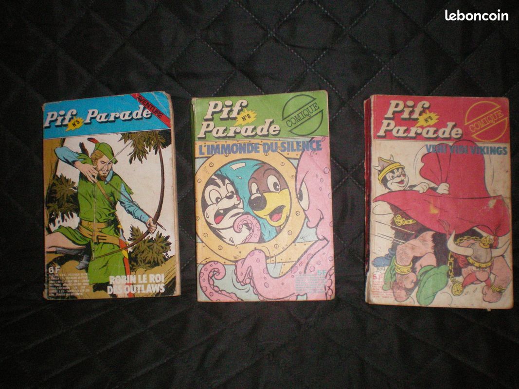 4 Albums BD Pif parade (image 2)